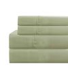 Lanester  3 Piece Polyester Twin XL Size Sheet Set The Urban Port, Olive Green