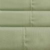 Lanester  3 Piece Polyester Twin XL Size Sheet Set The Urban Port, Olive Green