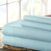 Lanester 4 Piece Deep Pocket Full Size Sheet Set The Urban Port, Aqua Blue