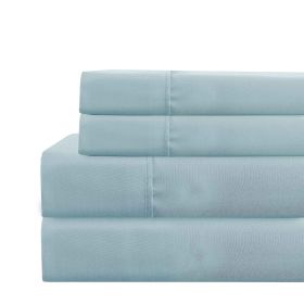 Lanester 4 Piece Deep Pocket King Size Microfiber Sheet Set The Urban Port, Blue