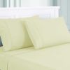 Lanester 4 Piece Deep Pocket King Size Microfiber Sheet Set The Urban Port, Cream