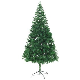 Artificial Christmas Tree with Steel Stand 7 ft 910 Branches