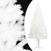 Artificial Christmas Tree Lifelike Needles White 7 ft