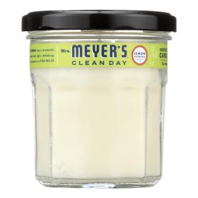 Mrs. Meyer's Clean Day - Soy Candle - Lemon Verbena - Case of 6 - 7.2 oz Candles