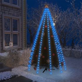 Christmas Tree Net Lights with 250 LEDs Blue 98.4"