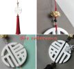 Chinese Fu Blessing Pendant With Tassels Hanging Ornaments Can Be Used As Sachet