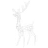 Acrylic Reindeer Christmas Decoration 140 LEDs 4 ft Cold White