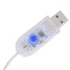 Star and Moon Fairy Lights Remote Control 138 LED Blue