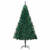 Artificial Christmas Tree with Thick Branches Green 7 ft PVC