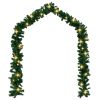 Christmas Garland with LED Lights 16 ft