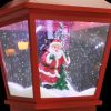 Christmas Pedestal Lamp with Santa 2 ft LED