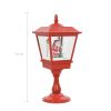 Christmas Pedestal Lamp with Santa 2 ft LED