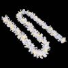 Christmas Garland with LED Lights 16 ft White