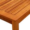 Patio Coffee Table 19.7"x13.8"x14.2" Solid Acacia Wood