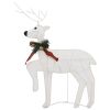 Reindeer & Sleigh Christmas Decoration 140 LEDs Outdoor White