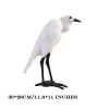 Egret - Simulation Ornaments Artificial Birds Feathered Bird Model Home Decor