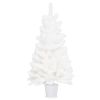 Artificial Christmas Tree Lifelike Needles White 3 ft