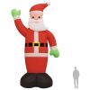 Christmas Inflatable Santa Claus with LEDs 322.8"