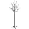 Christmas Tree 120 LEDs Colorful Light Cherry Blossom 5 ft