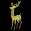 XXL Acrylic Christmas Reindeer 250 LED 6 ft Warm White