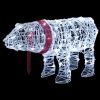 Christmas Light Decoration Bear 45 LEDs 28"x7.9"x15" Acrylic