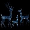 Acrylic Reindeer Family Christmas Decoration 300 LED Cold White