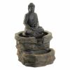 Buddha Lighted Garden Fountain