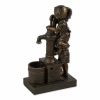 Kids with Water Pump Solar Garden Fountain