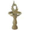 Abstract Sculpture Stone-Look Garden Fountain